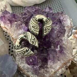 Solid Brass Jaya Ear Weights by Diablo Organics